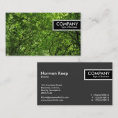 エッジラベル- Woodland Canopy 名刺 (正面/裏面)