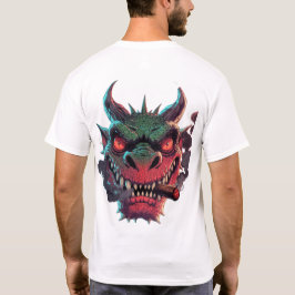 エッジーなアーバンファンタジーキャラクター グラフィック Tシャツ