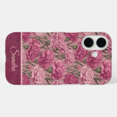 エッジーな卒業祝いカーネーション名 Case-Mate iPhoneケース (裏面 (横))