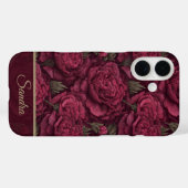 エッジーな女性へのギフト カーネーション フラワー 名前 Case-Mate iPhoneケース (裏面 (横))