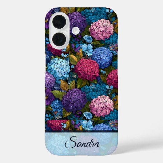 エッジーな新居祝いギフト アジサイ 花 名前 Case-Mate iPhoneケース (裏面)