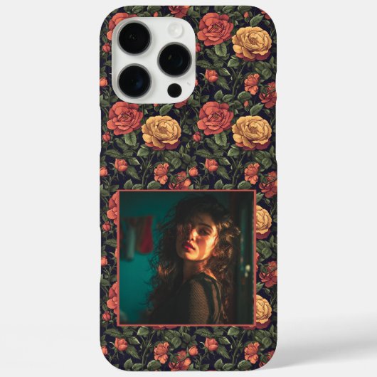 エッジーな母の日ギフト ローズ カスタム  Case-Mate iPhoneケース (裏面)