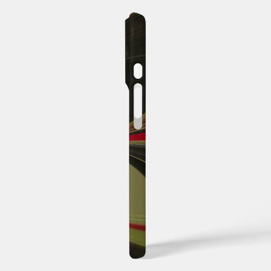 エッジーアース万華鏡のように千変万化するパターンアートプリント Case-Mate iPhoneケース (裏面 / 左)