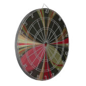 エッジーアース カラフルアートプリント ダーツボード (正面左)
