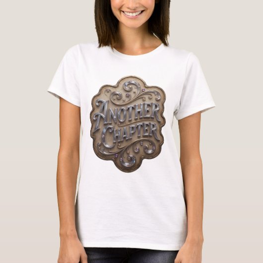 エッジーシルバー ANOTHER CHAPTER オリジナルデザイン Tシャツ (正面)