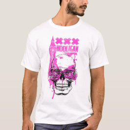 エッジー ストリートウェア スカル グラフィックTシャツ | 大胆な都会的スタイル Tシャツ