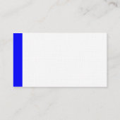 エッジ三角形 – 青 名刺 (裏面)