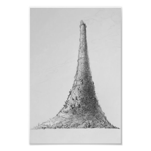 エッジ上での生活 フォトプリント            (正面)