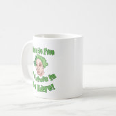 エッジ上の女性 コーヒーマグカップ (正面左)