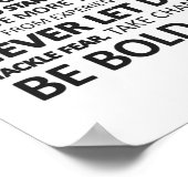 エッジ宣言を征服する ポスター (角)