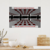 エッジ(プリント) ポスター (キッチン)