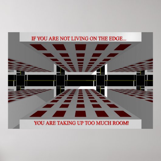 エッジ(プリント) ポスター (正面)