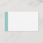 エッジ – 淡青(緑) 名刺 (裏面)