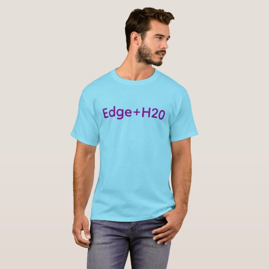 エッジ+H20 Tシャツ (正面フル)