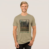 エッジTシャツに住む トライブレンドＴシャツ (正面全面)