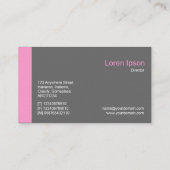 エッジv2 – ピンク 名刺 (裏面)