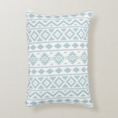 エッセアステカス(五) PTN IIIアヒル卵青(白) アクセントクッション (正面(垂直))