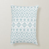 エッセアステカス(五) PTN IIIアヒル卵青(白) アクセントクッション (裏面(縦))