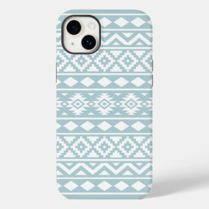 エッセアステカスPtn IIIホワイトオンダックエッグブルー Case-Mate iPhone 14 Plusケース