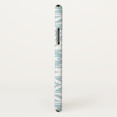 エッセアステカスPTN IIIbダックエッグブルー&ホワイト Case-Mate iPhoneケース (裏面/右)