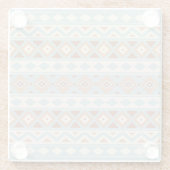 エッセアステカスPTN IIIbブルークリームテラコタス ガラスコースター (裏面)