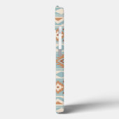 エッセアステカスPTN IIIbブルークリームテラコタス Case-Mate iPhoneケース (裏面 / 左)