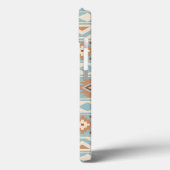 エッセアステカスPTN IIIbブルークリームテラコタス Case-Mate iPhoneケース (裏面 / 左)