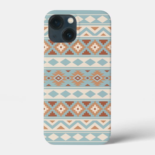 エッセアステカスPTN IIIbブルークリームテラコタス Case-Mate iPhoneケース (裏面)