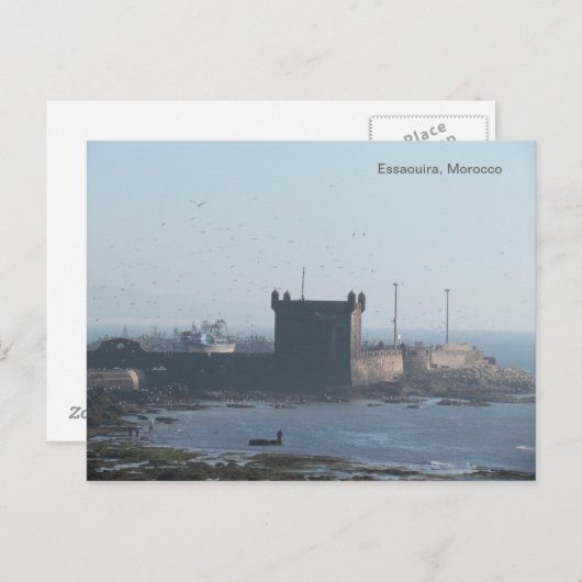 エッセイアラポストカードモロッコ ポストカード (正面/裏面)
