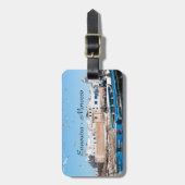 エッセイラ語 – モロッコ ラゲッジタグ (正面縦)