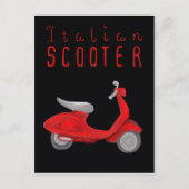 エッセンシャルイタリアのハガキイタリアン- Scooter ポストカード (正面)