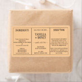 エッセンシャルオイル コスメボトルラッピング ラベル (インサイチュ)