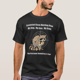 エッセンシャルクーン狩りギアおもしろい Tシャツ