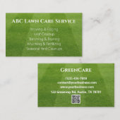 エッセンシャルグリーン気にローン 名刺 (正面/裏面)