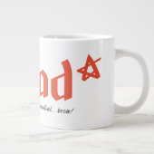 エッセンシャルビール大マグ ジャンボコーヒーマグカップ (右)