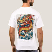 "エッセンシャルメンズコットンTシャツ" "アーバンスタイル:男性 Tシャツ (裏面)