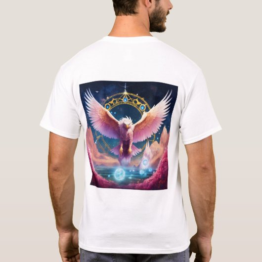 エッセンシャル心地よいクルーネックティー Tシャツ (裏面)