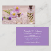 エッセンシャル油アロマセラフィー 名刺 (正面/裏面)