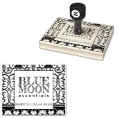 エッセンシャル油ズSoapsメーカー ラバースタンプ (押印)