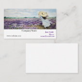 エッセンシャル油ディストリビュータ名刺 名刺 (正面/裏面)