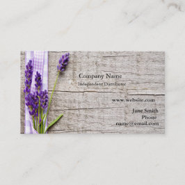 エッセンシャル油ディストリビュータ名刺 名刺