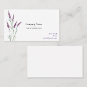 エッセンシャル油ディストリビュータ名刺 名刺 (正面/裏面)