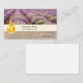 エッセンシャル油ディストリビュータ名刺 名刺 (正面/裏面)