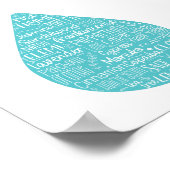 エッセンシャル油ドロップポスター ポスター (角)