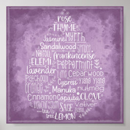 エッセンシャル油ドロップポスター ポスター