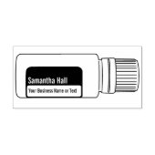 エッセンシャル油ボトルビジネスラバーアートスタンプ ラバースタンプ (インプリント)