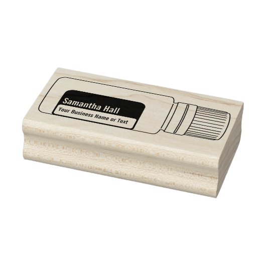 エッセンシャル油ボトルビジネスラバーアートスタンプ ラバースタンプ (スタンプ)