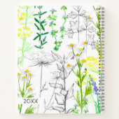 エッセンシャル油レシピアロマセラピーノート ノートブック (裏面)