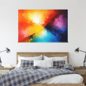 エッセンスの爆発 キャンバスプリント (インサイチュ (寝室))