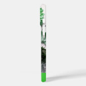 エッセンスエレガントグリーン Case-Mate iPhoneケース (裏面 / 左)